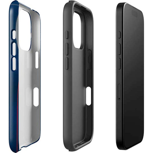 NFL New England Patriots Team Jersey iPhone 16 Pro Impact Case